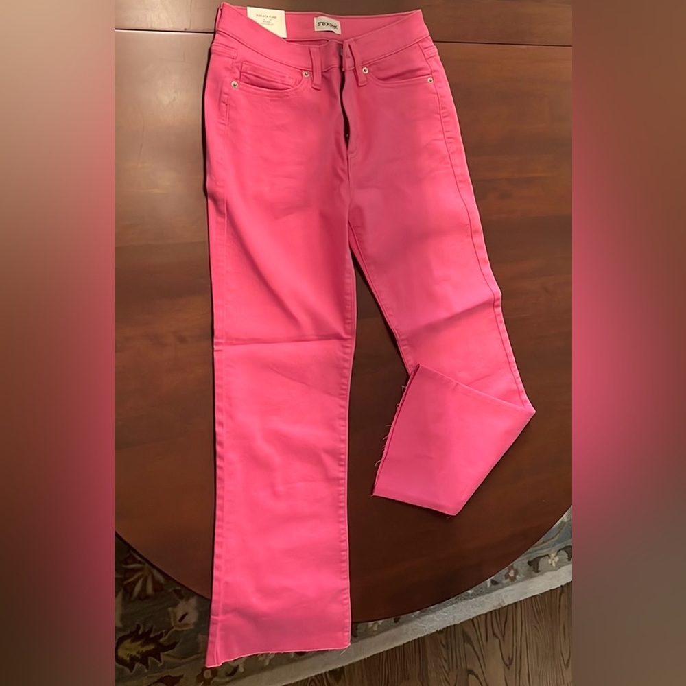 Hot Pink Cropped Jean from Avara